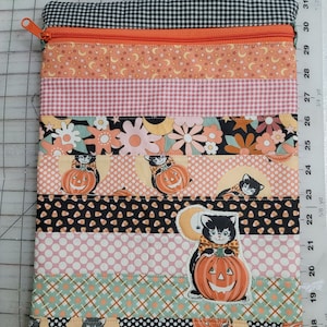 Kitty Corn project bag sewing knitting crochet