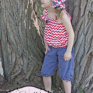 Smocked Bubble Top  Girls Sewing Pattern Instant Download