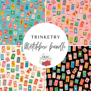 Trinketry : Matchbox FQ Bundle novelty  Retro  Melody Miller Ruby Star Society Shipping Now