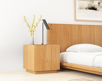 Sierra Vista Nightstand – Premium Teak Wood with a Unique Design