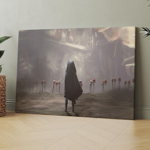 The Clone Wars Ahsoka Tano Sieg und Tod Poster Srarwars Leinwand Wand Kunst Wohnkultur gerahmt Kunst