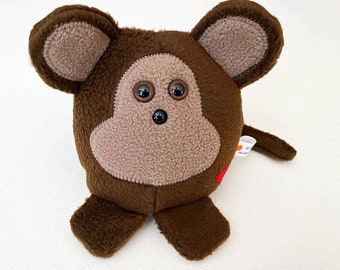 Brown Monkey-Whee One-Stuffed Animal-Stuffed Toy -Free Shipping