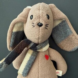 Chonky Easter Bunny Rabbit Stuffed Animal Plushie Stuffie In Stock and Ready to Ship