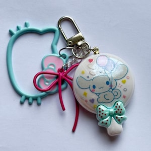 kawaii kitty character inspired keychains