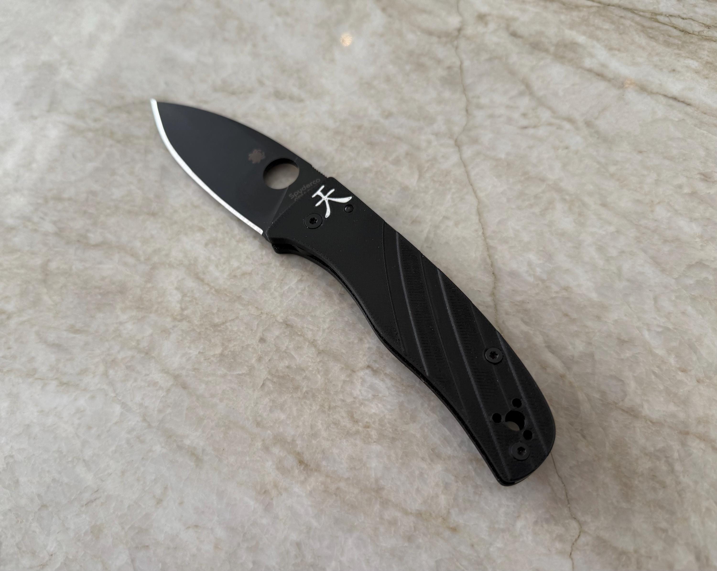 Spyderco Bodacious Scales - Heaven - Etsy