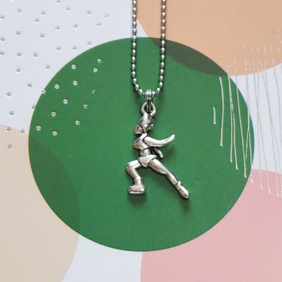 Figure Skating Necklace Figure Skating Charm Figure Skating Jewelry