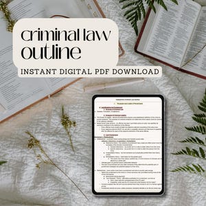 ACE Ihre Prüfung für das Strafrecht mit dieser umfassen- den kriminellen Gliederung, das perfekte Geschenk für Jurastudierende, die Grundlagen der Rechtsfakultät