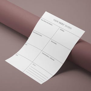 Law School Case Brief, Minimalist Legal Template for Notes, Goodnotes ...