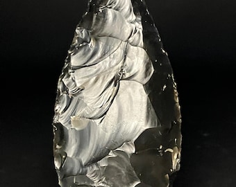Fine Acheulean Hand Axe - Knapped With Prehistoric Techniques