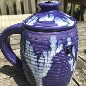 large covered mug, larkspur image 8