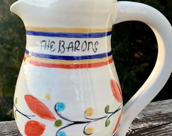 Handmade Personalized Sangria/Margarita Pitcher