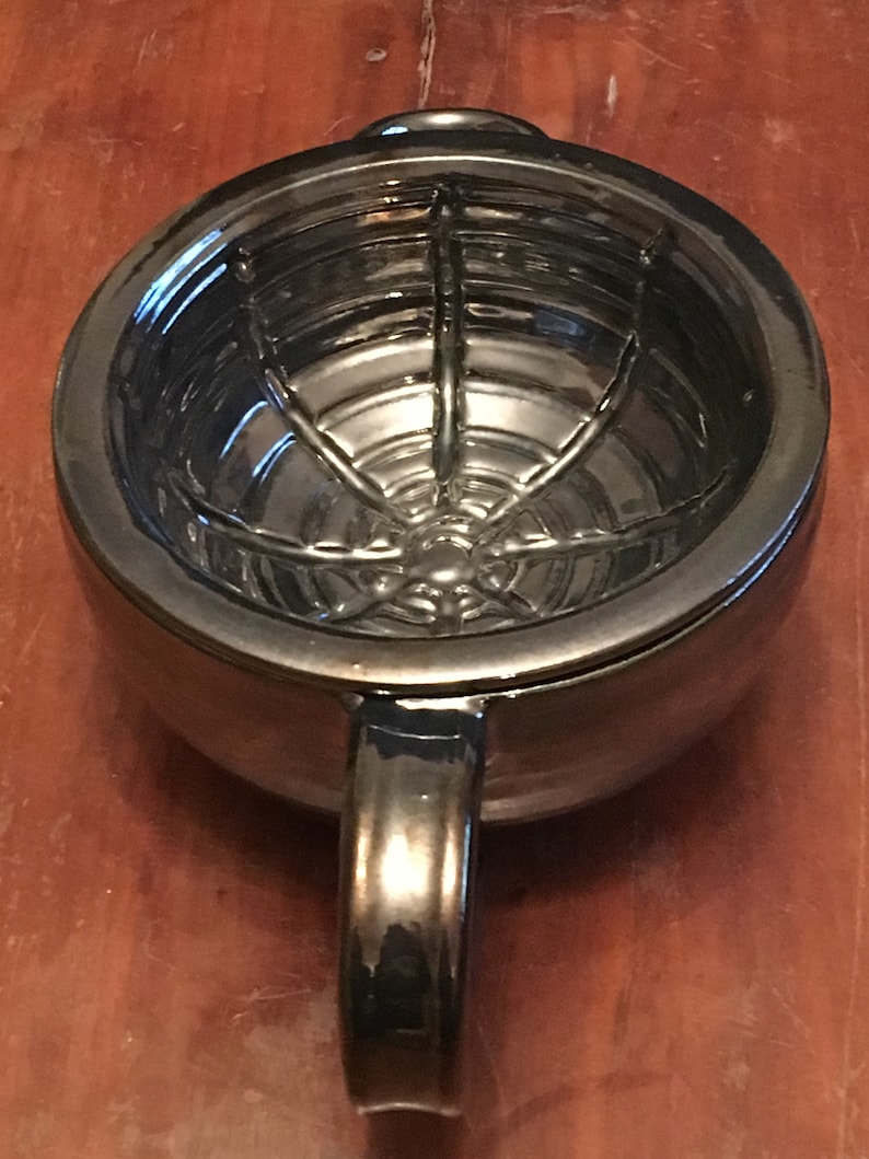 Shaving scuttle all antique brass Etsy