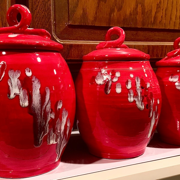 Kitchen Canisters Etsy