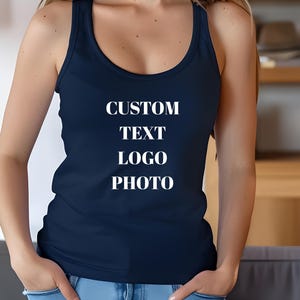 Personalized Workout Racerback Tank - Custom Gym Shirt, Moisture-Wicking Quick-Dry Athletic Tank, Activewear for Women, Next Level 1533