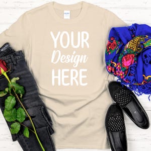 Custom Gildan Softstyle T-Shirt Personalized Shirt for Men & Women – Customizable Tee with Logo or Photo Design