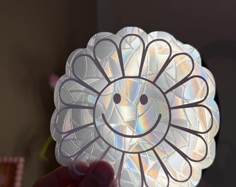 Suncatcher | Set of 3 | Window stickers | Stickers for windows | Sunlight | Holographic stickers | Rainbow stickers