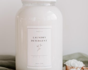 Natural Liquid Laundry Detergent: Handmade Sensitive Skin Safe (PICK UP ONLY)