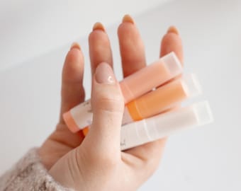 Organic Grass Fed/Finished Tallow Lip Balm Chapstick