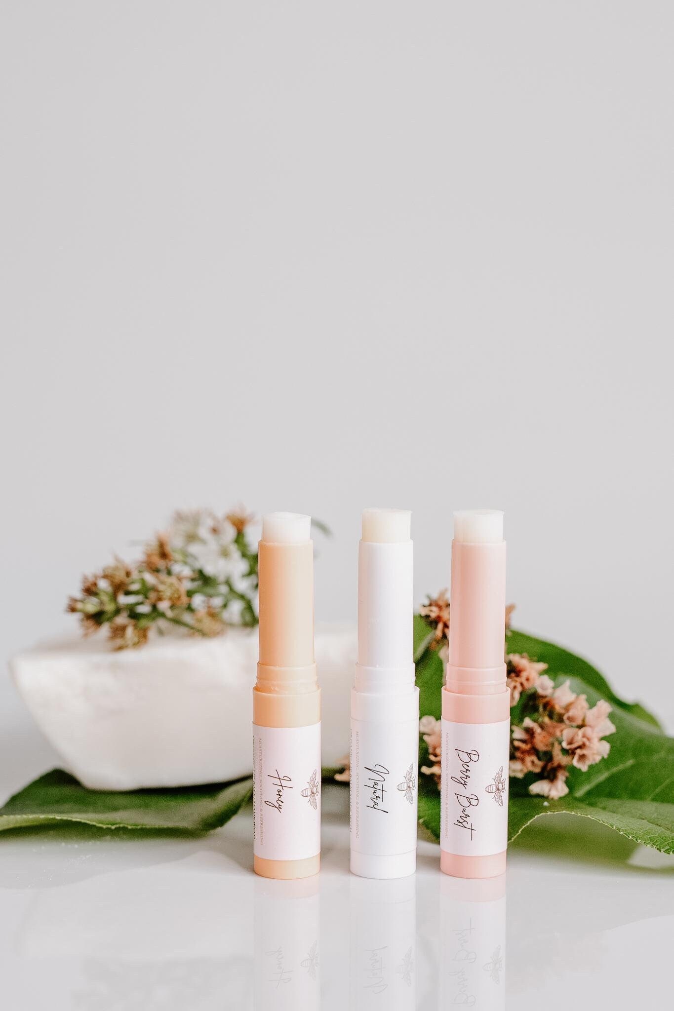 Organic Grass Fed/Finished Tallow Lip Balm Chapstick