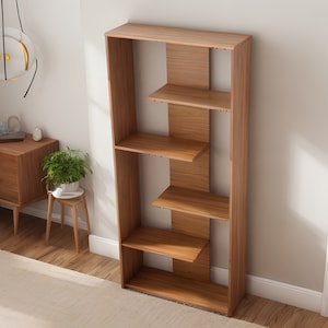 DIY Wood Shelving Unit Plan: Easy Build, Sturdy Design (PDF Download)