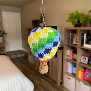 BTS Crochet Hot Air Balloon, Younger Forever Balloon, BTS Crochet Plush
