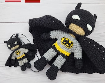 Dark Hero: Gehäkeltes Amigurumi Muster