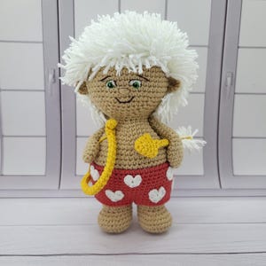 Cupid Amigurumi Crochet Pattern – Valentine&#39;s Day Gift, PDF Tutorial