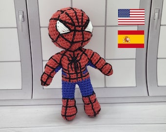 Spider-Man Held Häkelanleitung | Spaß und einfach Amigurumi