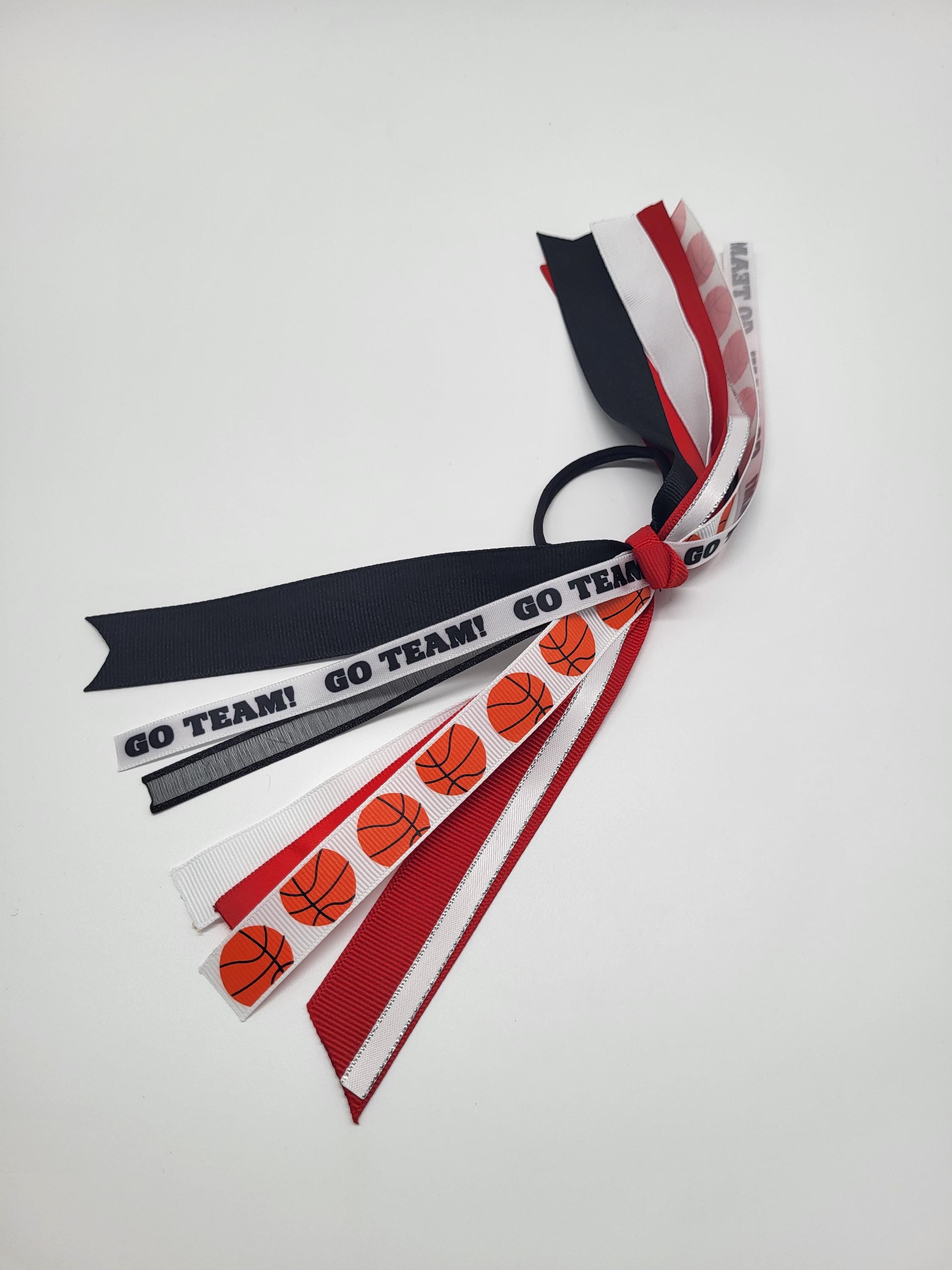 Sports Hair Ribbons, Soccer Ribbons, Basketball Ribbons, Softball ...