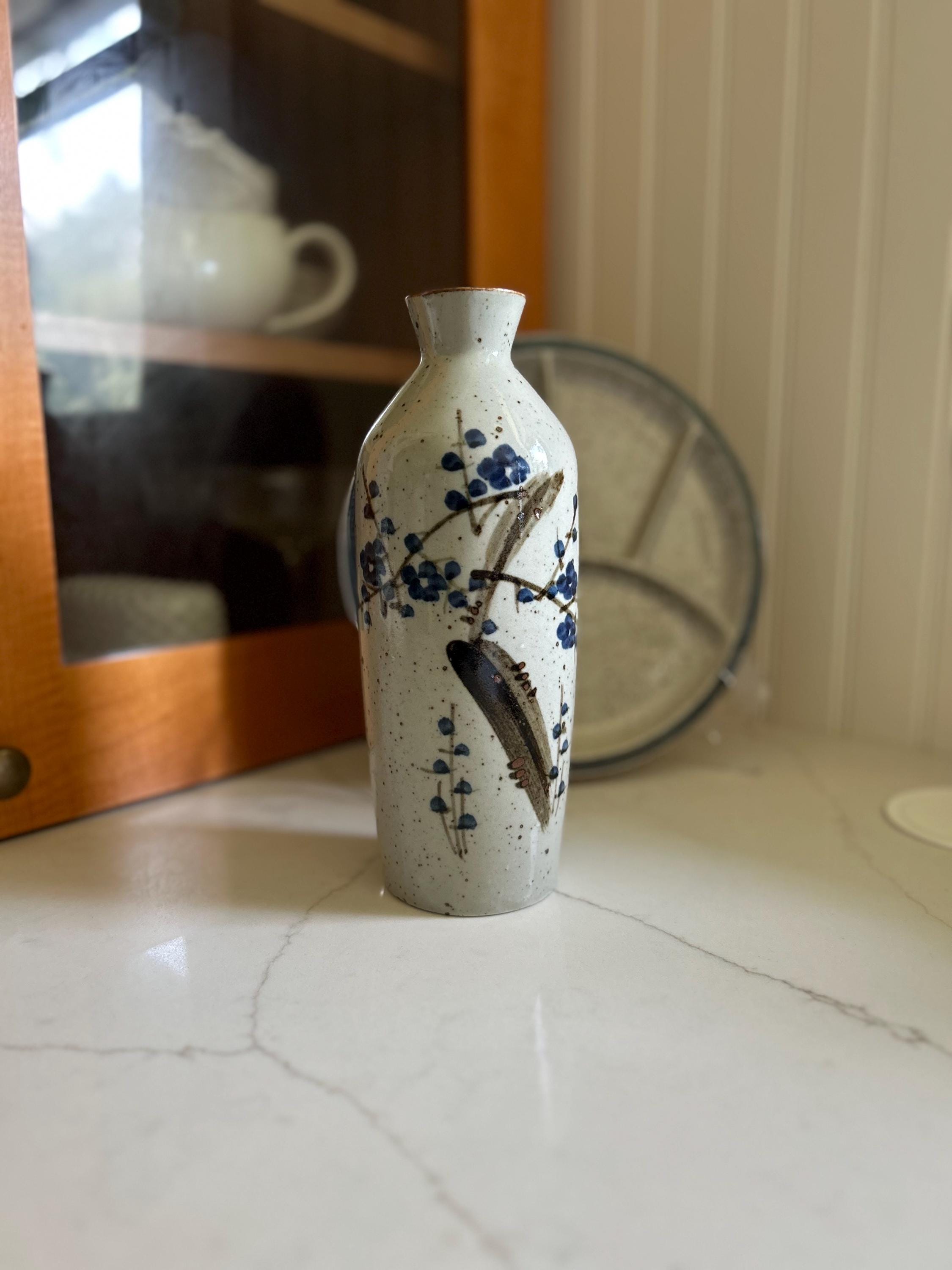 抽象デザイン 陶器製花瓶 Amazon.co.jp: PORCER 9.3インチアンティークセラミック花瓶、ハンドル