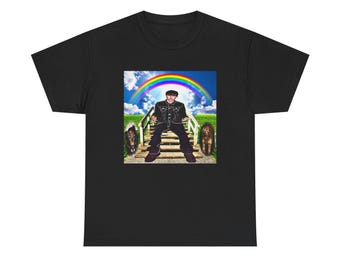 Camiseta con la portada del álbum Rainbow Bridge de Sematary / Camiseta con el diseño de la banda