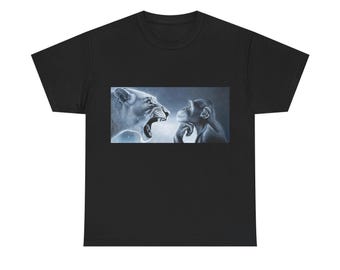 Camiseta gráfica con el meme "Mono Tigre Ragebait"