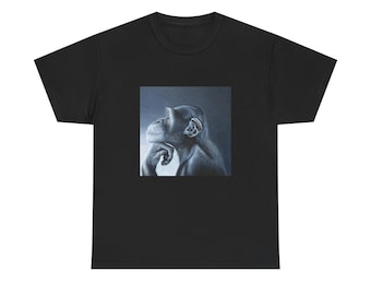 Camiseta con el meme "Monkey Ragebait"