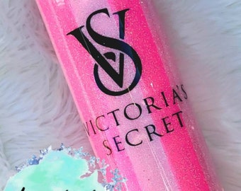 Victoria secret inspired tumbler/ VS/ wings/Pink  Custom Glitter Tumbler/Personalized Tumbler/Custom stainless steel tumbler/mom/Name