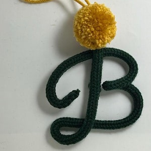 Adorno, Etiqueta de regalo, Ocasión especial, Decoración, Personalizado, Letra de alambre, Pompón