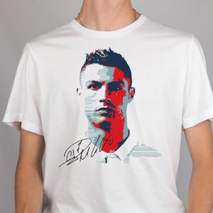 Ronaldo Shirt, Football Fan Tee, Soccer Shirt, Sports Gift for Men, Birthday Tee for Football Lovers, Casual Shirt