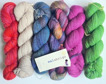Malabrigo Lace | 50g/478yds skeins | Lace Weight | Baby Merino Wool