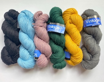 Berroco Vintage Worsted Weight Yarn | 100g, 218yds