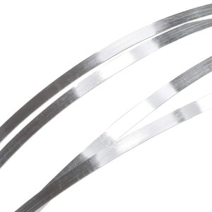 Adornville™ 925 Sterling Silver Step Bezel Wire 3.68mm x 12 Inches