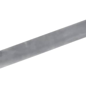 May include: A long, thin, gray, flexible, rubber strip.