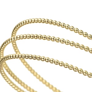14K Gold Filled Bead Wire Soft Temper Asssorted Gauges