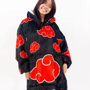 Akatsuki hooded blanket hotsell