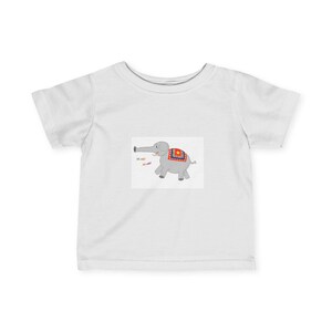 Printed Infant Fine Jersey Tee
