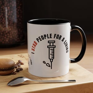 Tazza, Tazza da caffè divertente per infermiere, Regalo per infermiere, Tazza per infermieri, Apprezzamento per infermieri, Tazza per assistenti medici, Regalo per infermieri diplomati, Tazza per personale ospedaliero