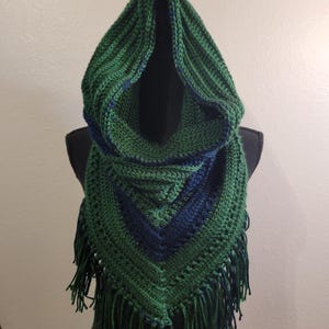 Super Soft Wild Oleander Hooded Scarf