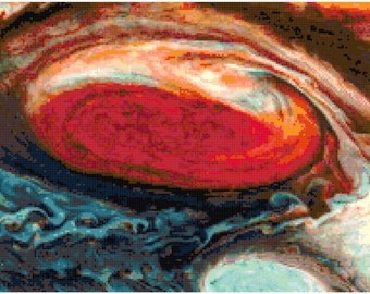 Jupiter Spot PDF Cross Stitch Pattern