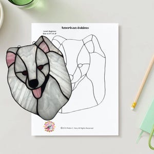 Modèle de vitrail esquimau américain / PDF / Suspension de fenêtre à faire soi-même