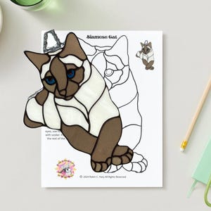 Siamese Stained Glass Pattern