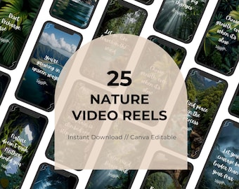 Relaxing Nature Video Reels for Meditation, Yoga, Stress Relief & Home Ambience