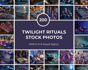 Twilight Rituals Stock Photo Collection | 200 Witchy & Mystical Images